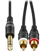 Amazon | オーディオテクニカ RCA ケーブル (φ3.5mmステレオミニプラグ